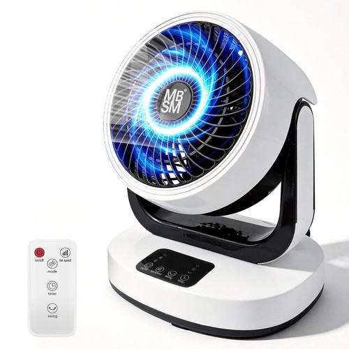 Mbsm air circulator desk fan - desk,